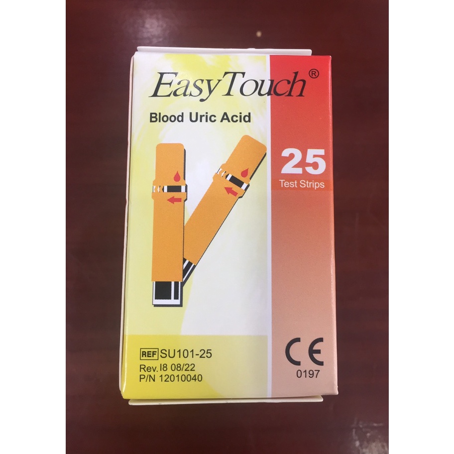 Que thử glucose / Axit Uric / Cholesterol  của máy Easy Touch