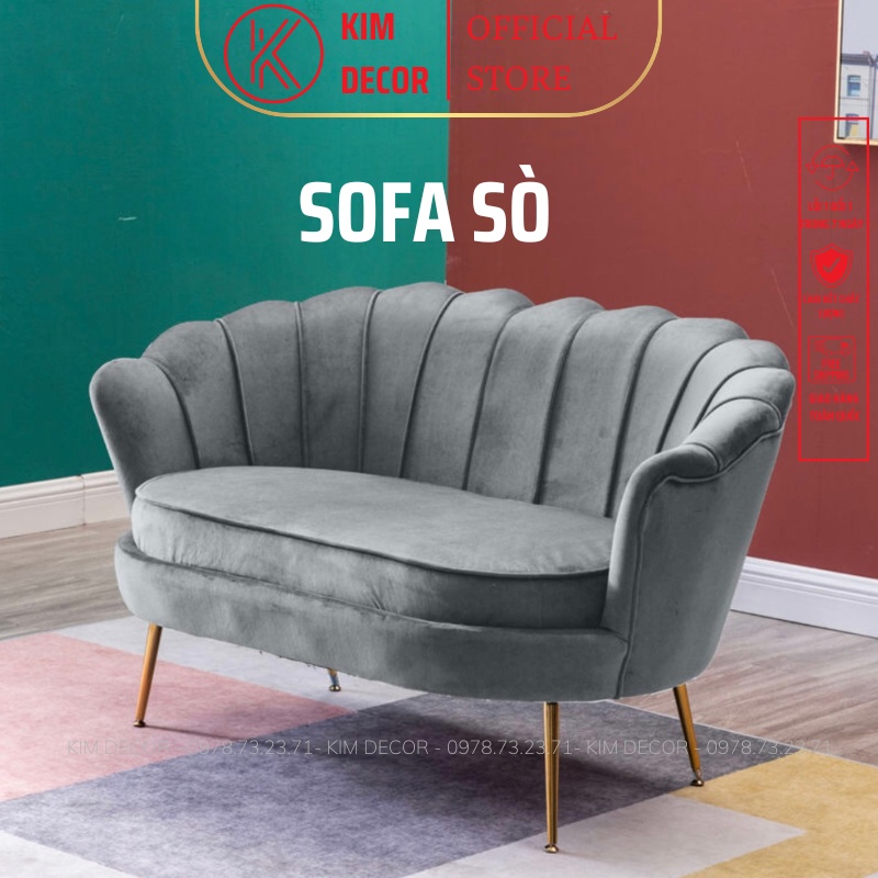 GHẾ SOFA SÒ - SOFA NAIL SOFA ĐƠN 90CM, 1M2, 1M7 | KIM DECOR