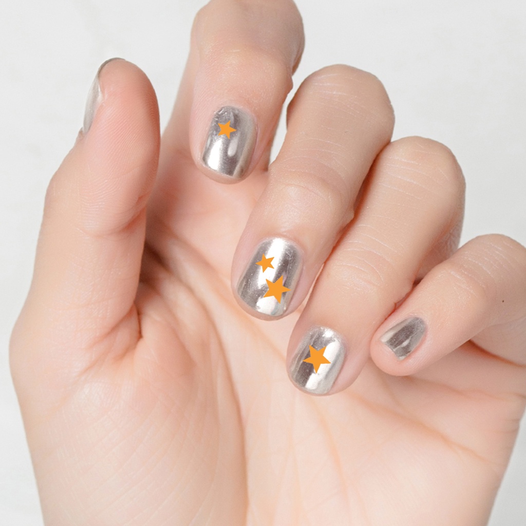 Khuôn In Móng Tay Bằng Thép Không Gỉ Diy