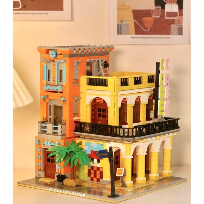 Đồ chơi lắp ráp Legogi CÁC MẪU NHÀ mô hình lắp ghép xếp hình