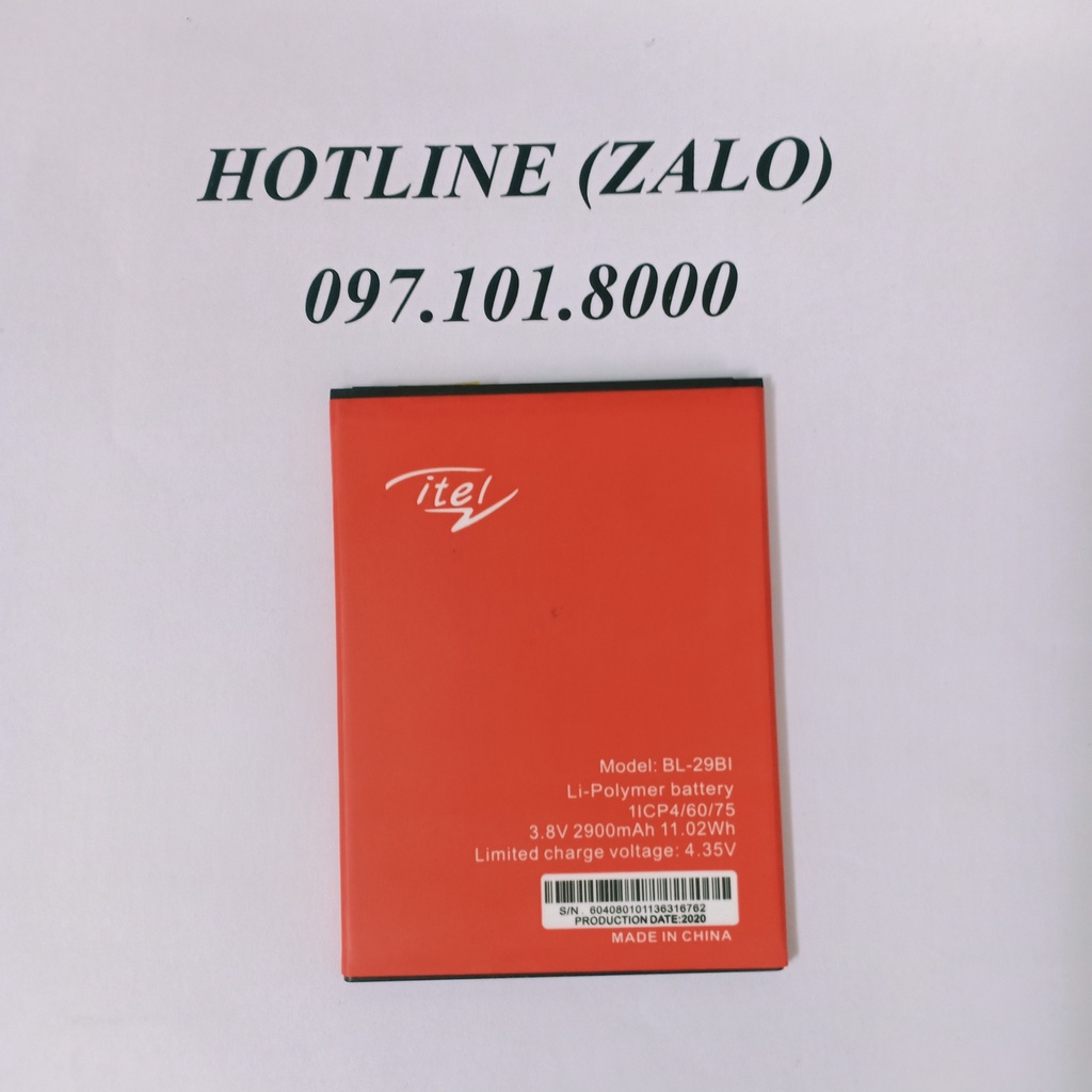 Pin zin Itel S15 Pro L6002P Pin Itel Bl-29Bi