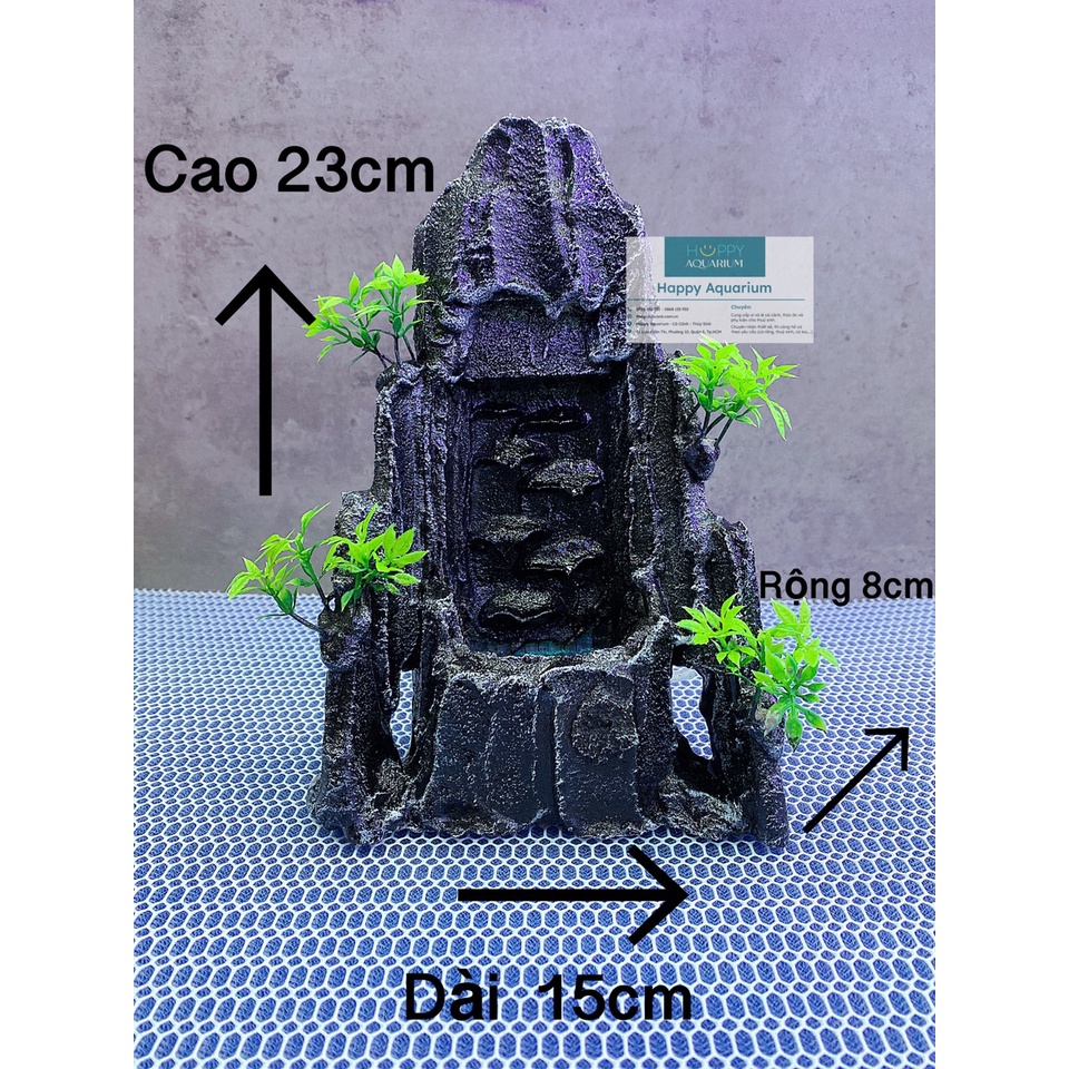 Tiểu Cảnh Trang Trí Suối Cát Chảy Cho Hồ Cá Thủy Sinh