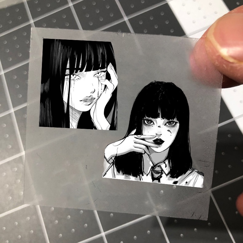 Junji ito sticker Dán Chống Thấm Nước Chịu Nhiệt Họa Tiết tomie shintaro kago diy