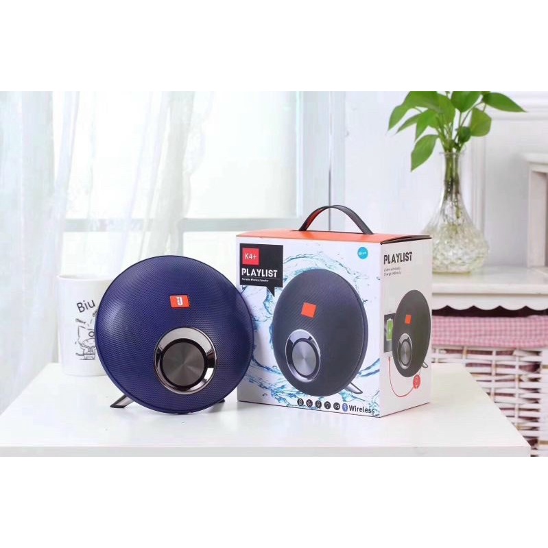 CHÍNH HÃNG Loa Bluetooth K4+ Tích hợp Pin Dự Phòng Nghe Nhạc