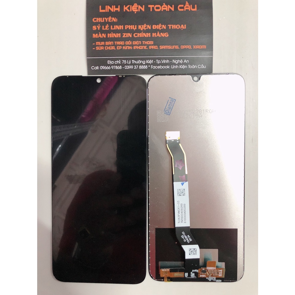 Màn hình XIAOMI Redmi note 8 Zin New Full bộ màu đen Bảo hành 3 tháng Tặng kèm keo+tuavit+cường lực+que chọc sim