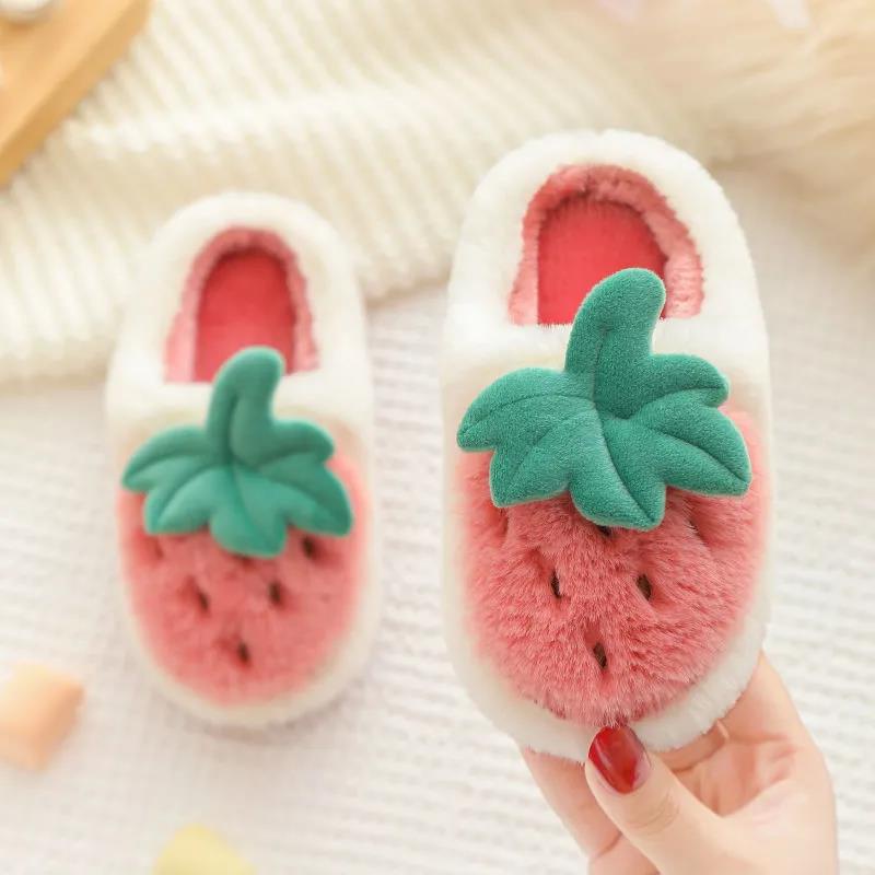 Dép Bông Thỏ Cho Bé, Dép Lê Trong Nhà Bé Gái Hình Con Vật Dễ Thương DP81