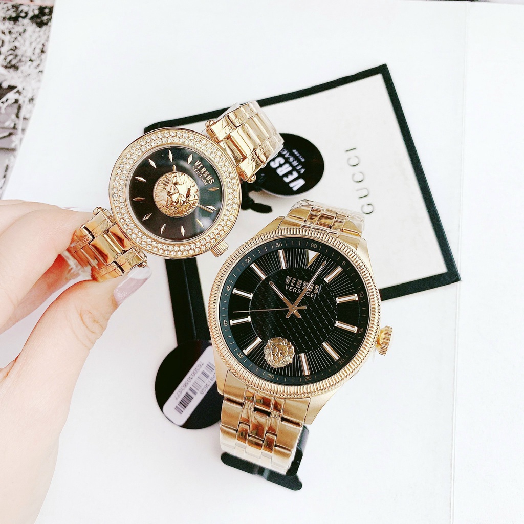 Đồng hồ đôi nam nữ dây thép Versus By Versace VSPHI3020 Và VSP641518