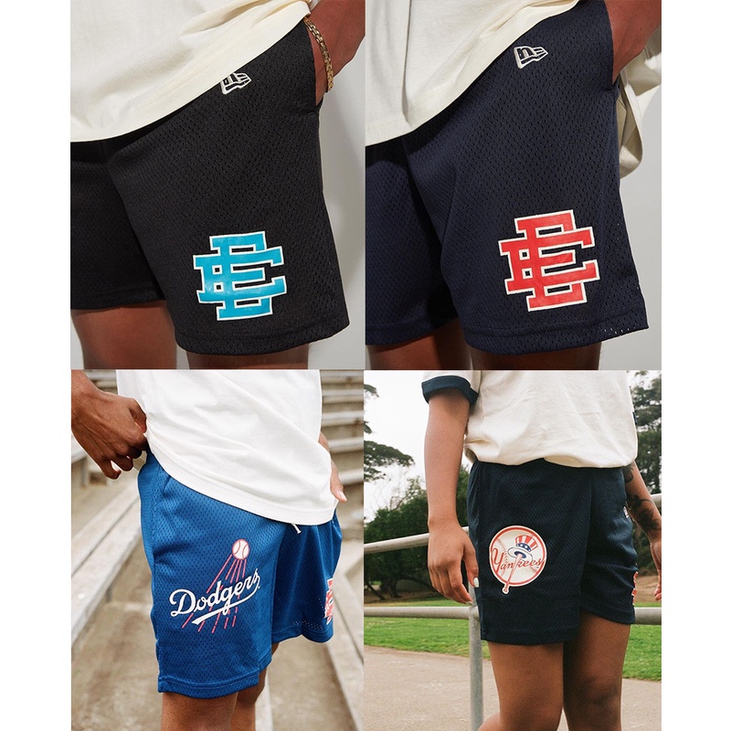 Eric Emanuel Quần Short Thể Thao Bóng Rổ / Chạy Bộ Đi Biển Phong Cách Đường Phố Mới Mùa Hè 2022 Hợp Thời Trang Cho Nam Và Nữ