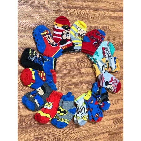 Tất siêu nhân siêu anh hùng chống trượt sz 1-4y