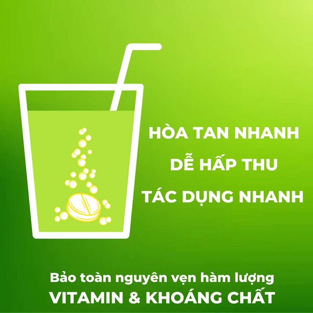 Viên sủi bổ sung vitaminC tăng đề kháng Plusssz Max Vitamin C & Kẽm vị chanh tặng kèm 01 giá đỡ điện thoại hình con voi