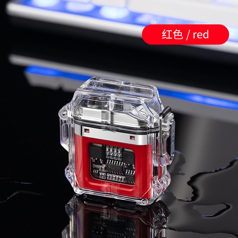 Quẹt Điện Tử Plasma Chống Gió JL Có Đèn Led Hiển Thị MODEL 2022