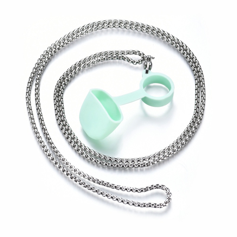 Vòng cổ Kim Loại Chống Thất Lạc 80Cm Thông Dụng Bằng Thép Không Gỉ