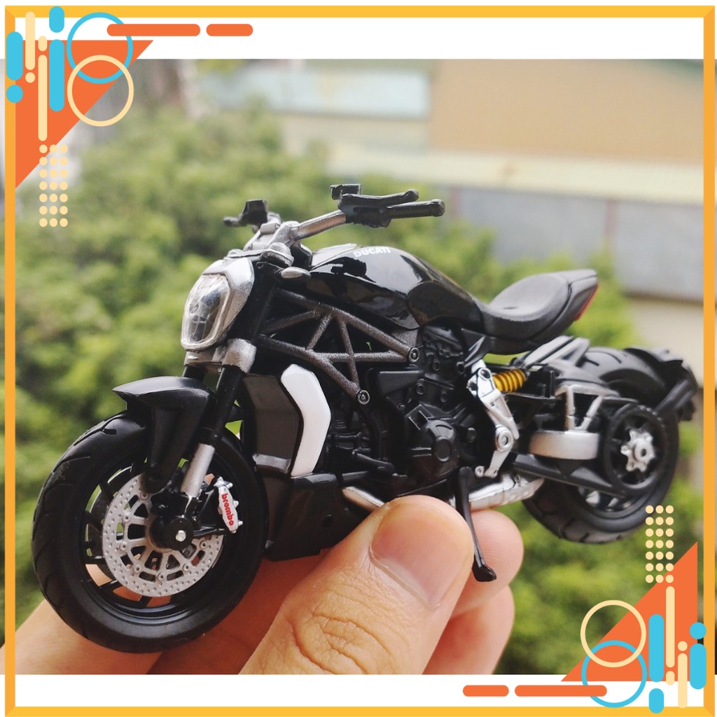 Mô hình xe moto Ducati Xdiavel S tỉ lệ : 1:18
