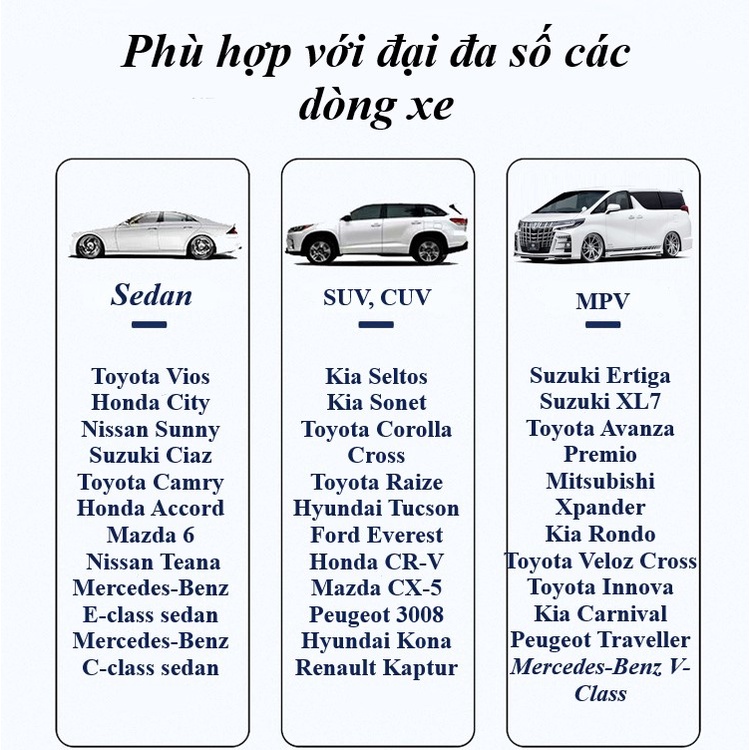 Đệm Giường Ô Tô - Nệm Chất Liệu Da Cao Cấp, Không Cần Bơm Hơi, Chịu Được Tải Trọng Lớn bảo hành 2 năm