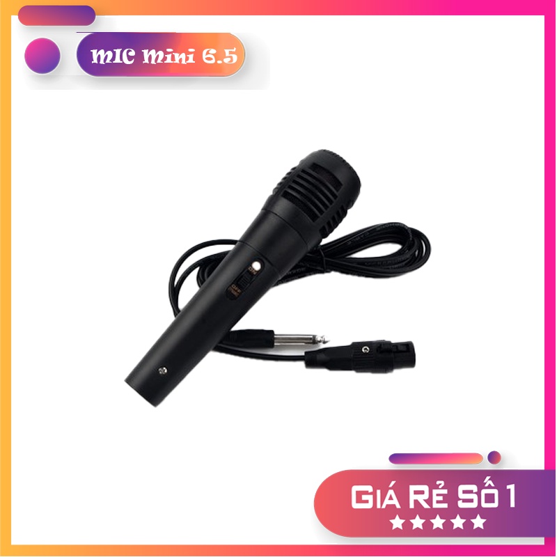 Micro Có Dây Loa Bluetooth Mini Karaoke Dùng Cho Các Loa P88 P89 KMS1 KMS2 Và Các Loại Loa Mini