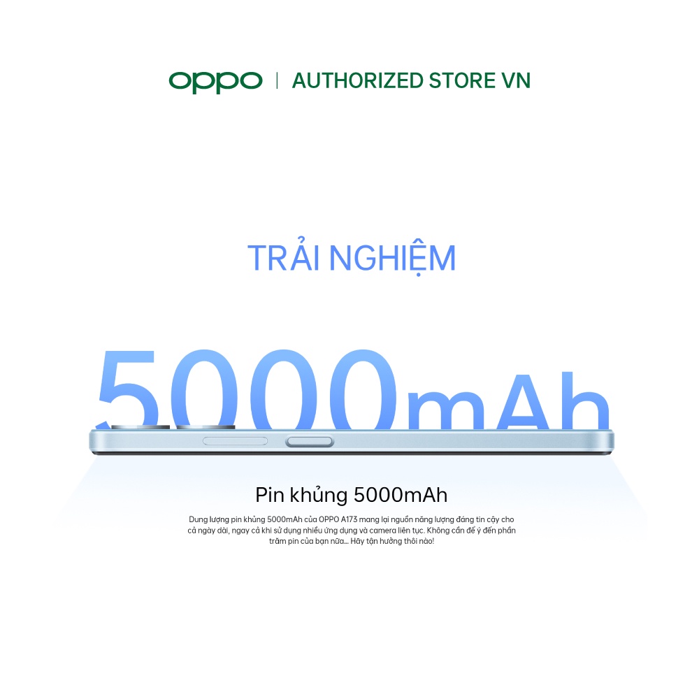 Điện Thoại OPPO A17 4GB/64GB-Hàng Chính Hãng