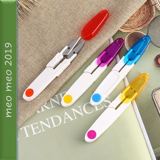 Kéo bấm chỉ, cắt chỉ cán nhựa nhiều màu