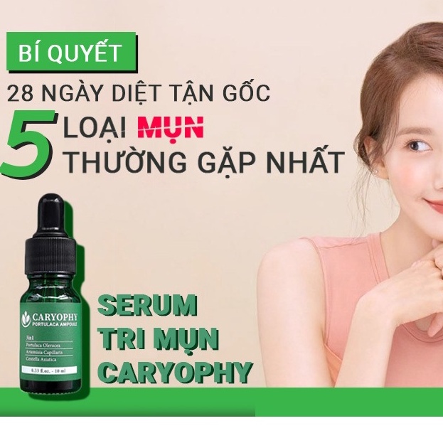 Serum làm lành mụn và thâm Caryophy Mụn Ẩn,Mụn Đầu Đen
