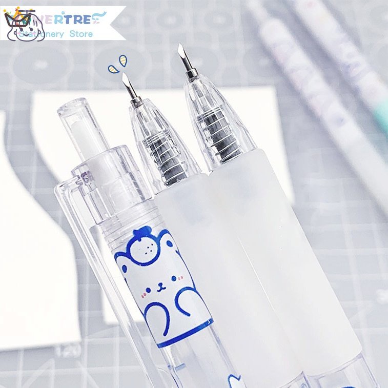 Bút Cắt Giấy Hình Gấu Dễ Thương DIY