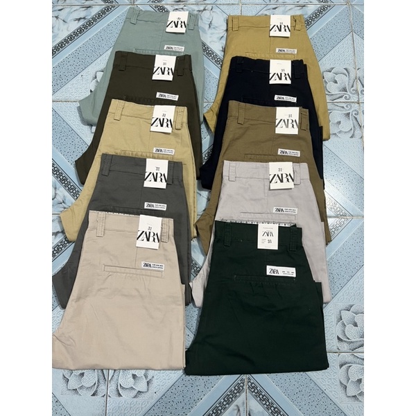Quần short nam kaki Zara from chuẩn VN chất vải đẹp.