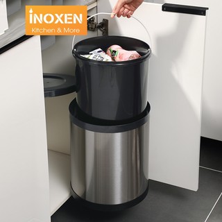 [Phụ Kiện Bếp Nhập Khẩu]Thùng đựng rác tủ bếp gắn cánh