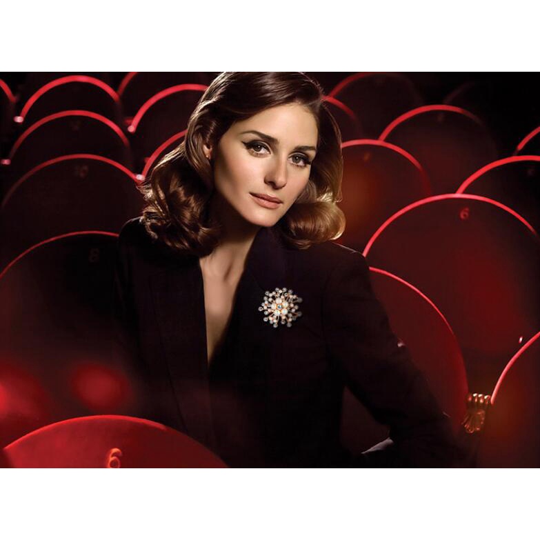 Ghim Cài Áo Hình Hoa Tuyết Đính Ngọc Trai Nhân Tạo Phong Cách Hàn Quốc Thời Trang Cho Nữ