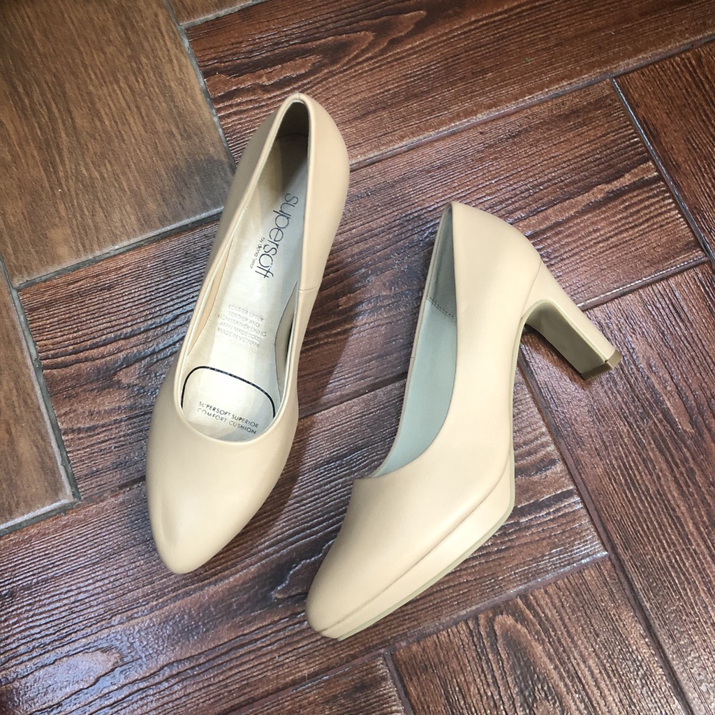 Giầy Cao Gót Nữ Đúp Đế Cao 7cm Hàng Supersotf VNXK