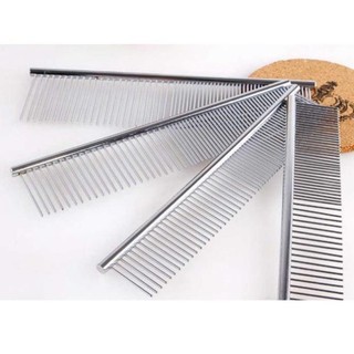 Lược inox chải lông cho chó mèo