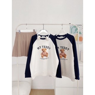 Sweater raglan My teddy bear