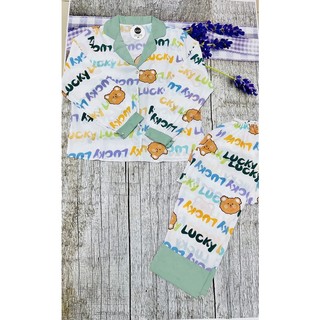 Đồ bộ pyjama nữ  lụa mango mềm mịn mát - GiDu Official Store
