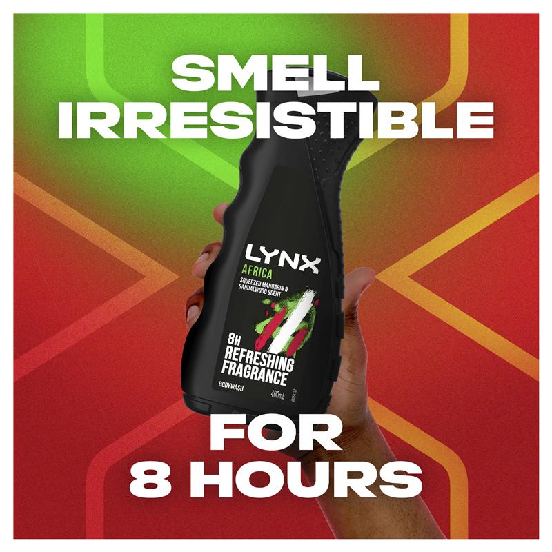 Sữa tắm dành cho nam giới LYNX 400 ml Úc