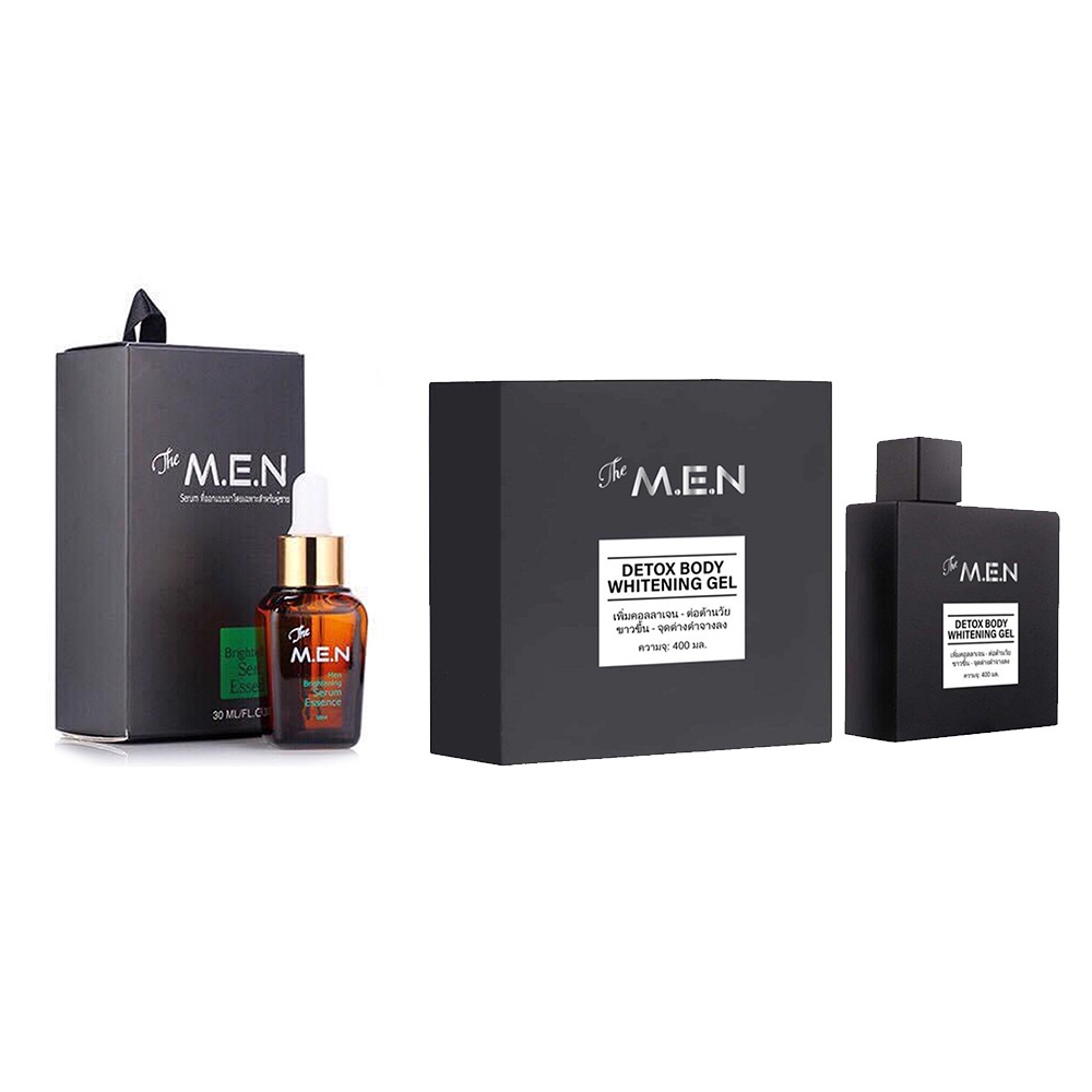 Bộ sản phẩm Serum The MEN 30ml và Sữa tắm The MEN Thái Lan 400ml