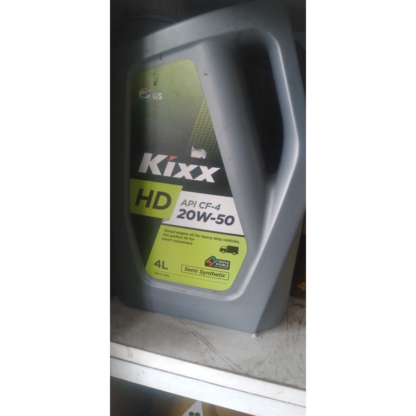 DẦU ĐỘNG CƠ KIXX HD API CF-4 20W50 4 lít