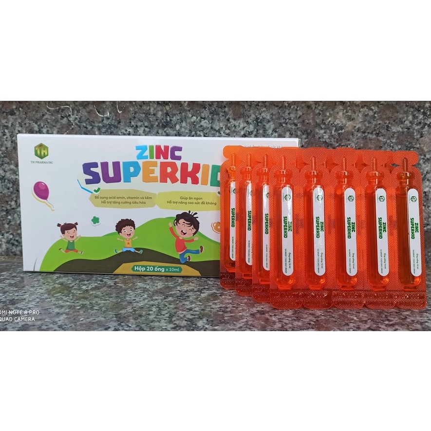 ZINC SUPERKID BÉ KHOẺ, ĂN NGON