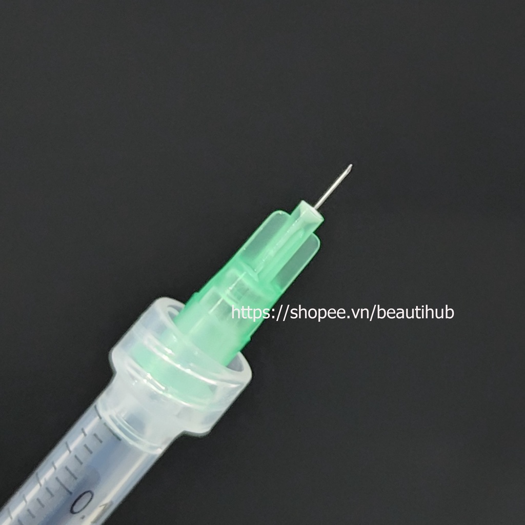 Đầu kim meso 27G 30G 31G 32G 33G 34G 4mm 6mm 8mm 13mm cao cấp OMEGA Ultra Sharp Premium Needle Hàn Quốc