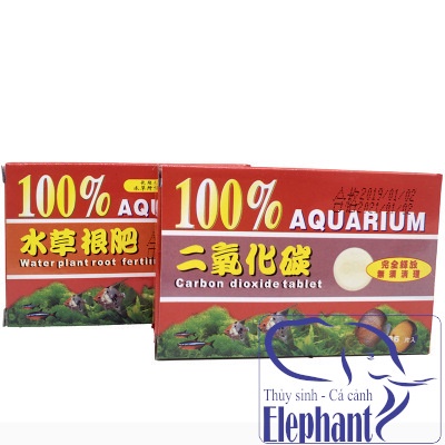 Viên CO2 nén cung cấp khí cho cây thở trong hồ thủy sinh