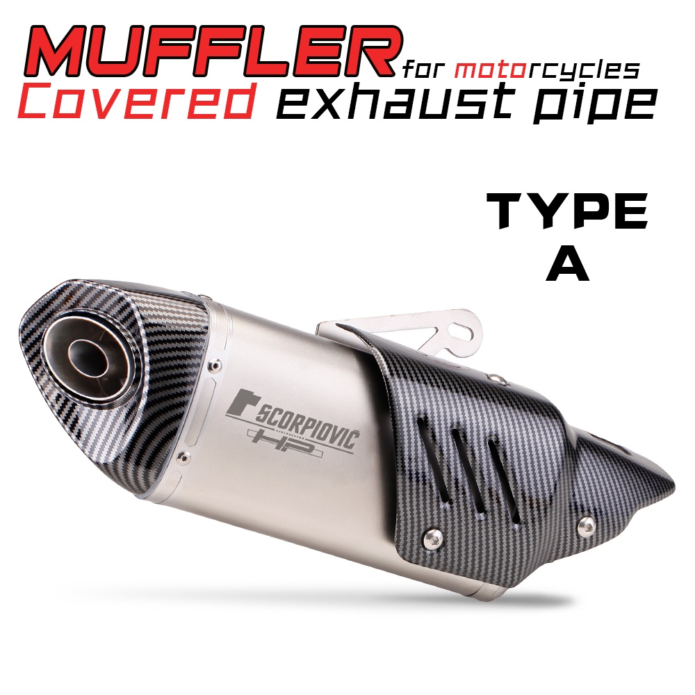 Ống Pô Xả Khí 51mm Chuyên Dụng Cho Xe Mô Tô