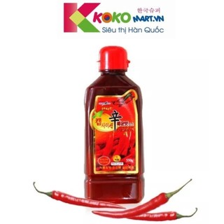 Tinh dầu ớt làm mì cay Hàn Quốc 550g