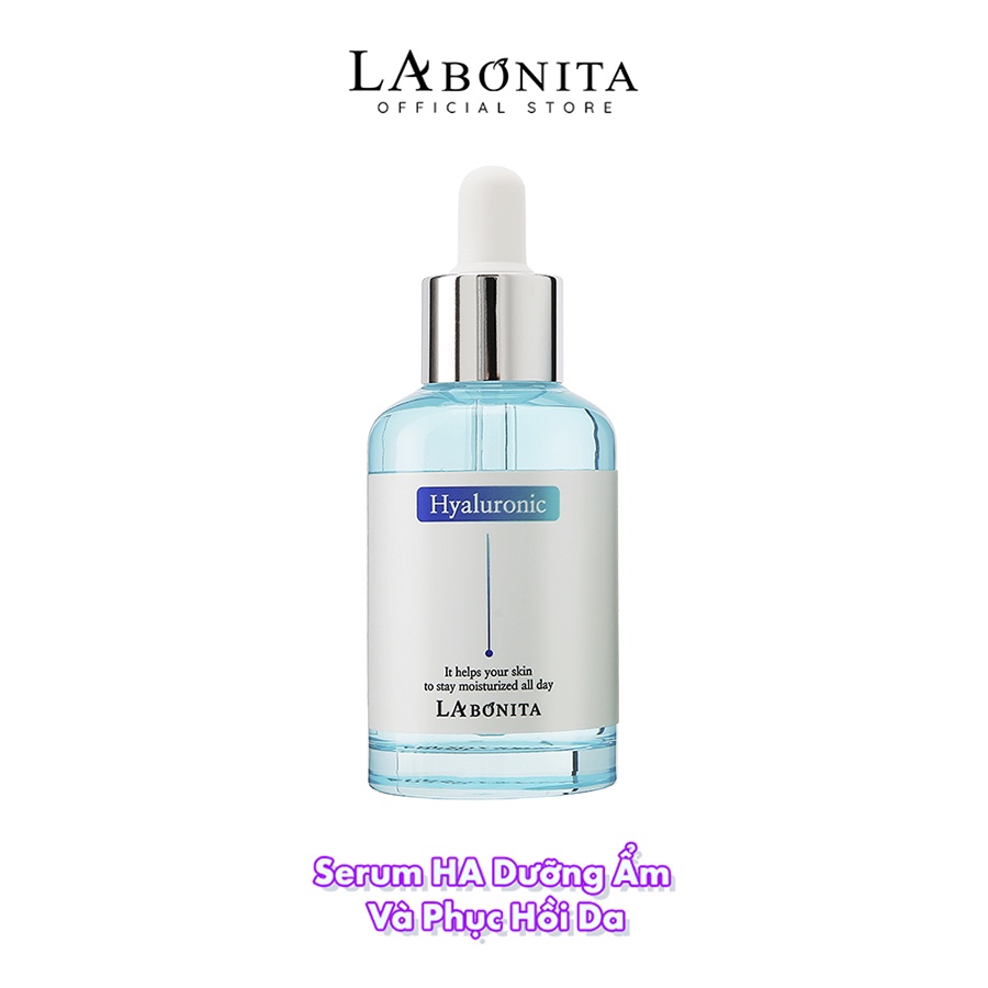 Serum dưỡng ẩm sáng da & tăng độ đàn hồi - LA BONITA Vital Hyaluronic Acid Serum 50ml