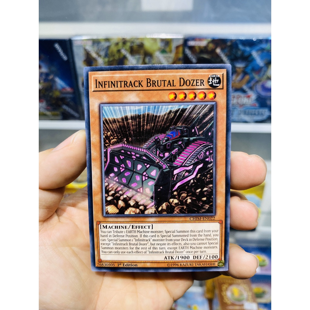 Thẻ bài YugiOh Mã CHIM-EN022 - Infinitrack Brutal Dozer - Common - 1st Edition