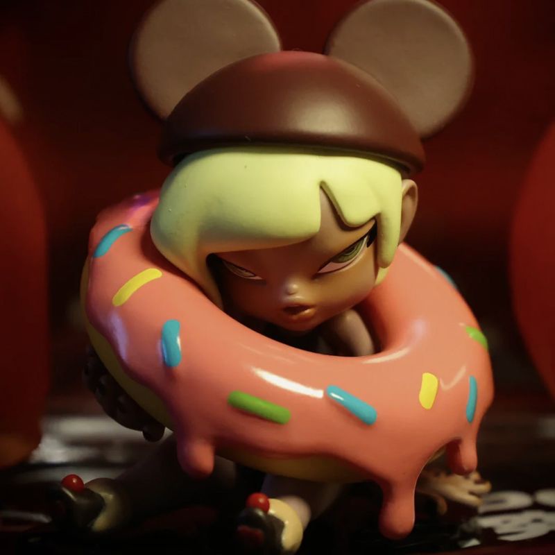 Đồ trang trí Búp Bê Suvii Vaccine Series Màu Tối Dùng Làm Quà Tặng