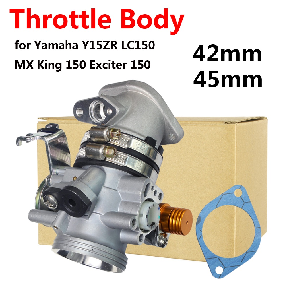 Họng Xăng REDLEOSupper OPEN cho Ex 150 / Exciter 150 size 32mm 40mm 42mm 45mm