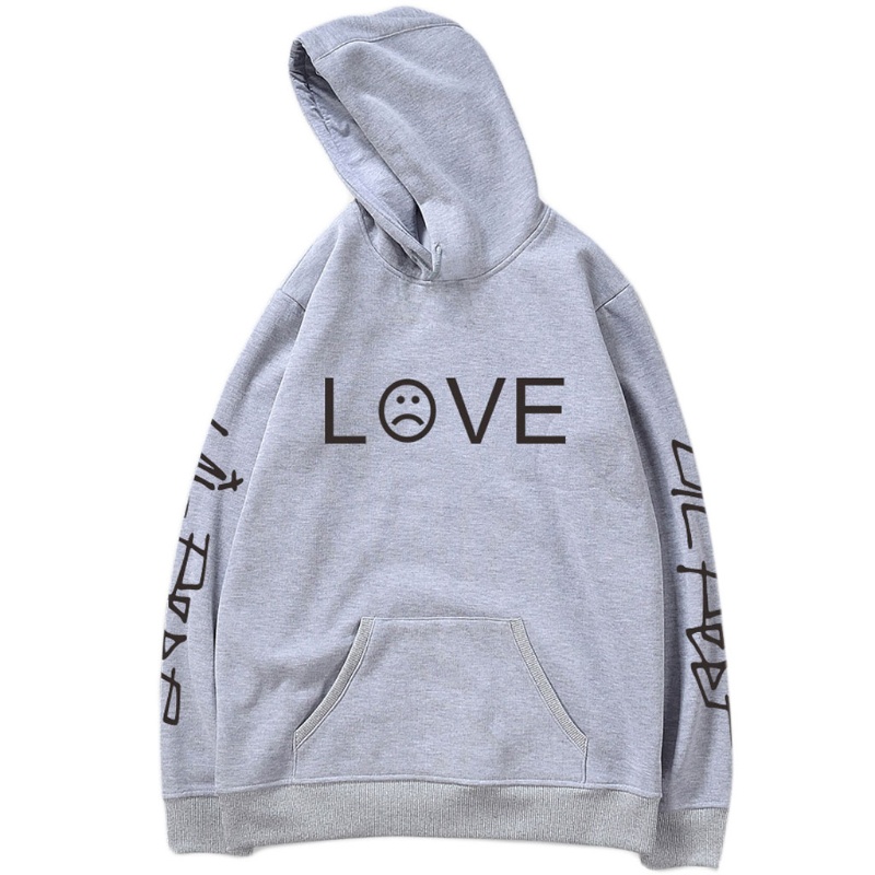 Áo Hoodie In Chữ Phong Cách Hiphop Cho Nam Nữ