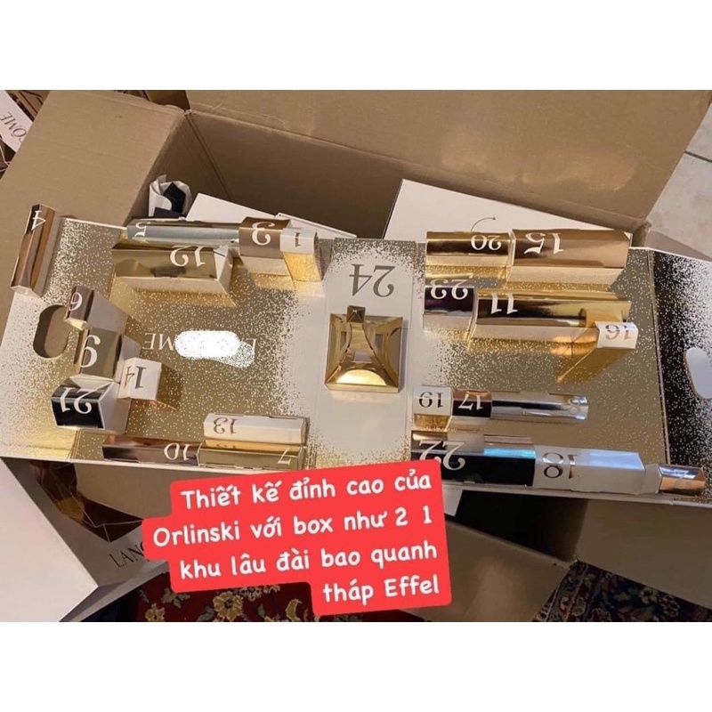 Set quà Noel Lancome 24 món bản giới hạn 2022