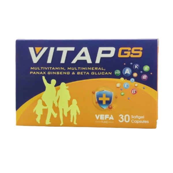 Viên uống bổ sung Vitamin tổng hợp Vitap GS hộp 30 viên