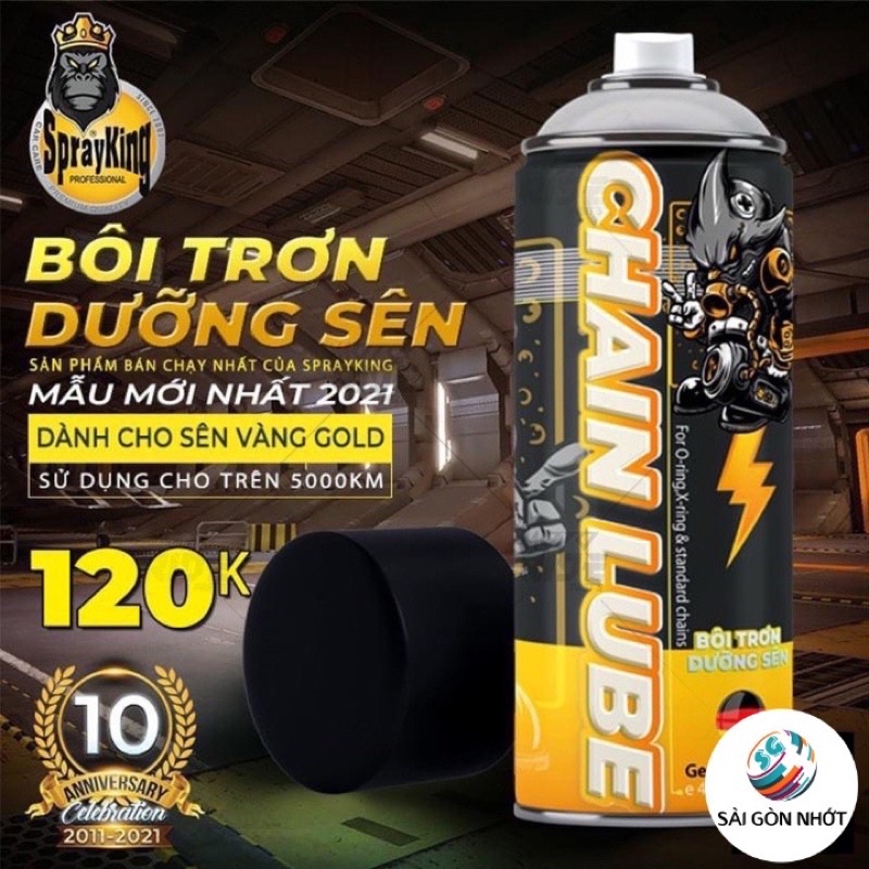 Combo Xịt dưỡng sên SPRAYKING + Rửa sên Mr.Finn Super Clean 500ml,1L