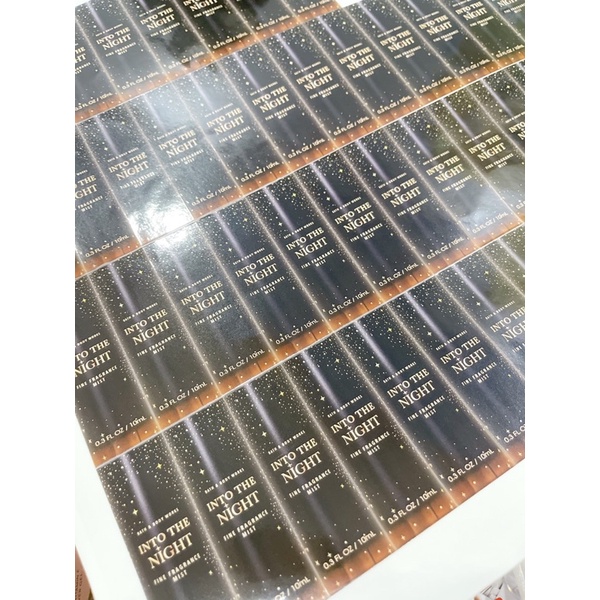 Tem dán body mist chiết 10ml