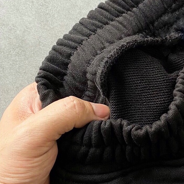 Quần short thun nỉ nam nữ BOF form unisex vải chân cua 100% cotton mặc hằng ngày, phông rộng thoái mái