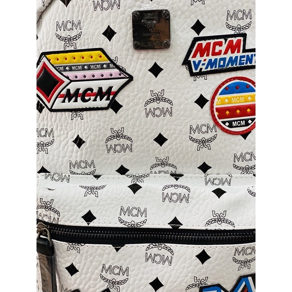 BALO DA SIZE 40 STICKER CHỮ ĐỎ