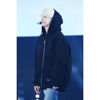 Áo khoác bts the wings tour the final iii áo khoác ngoài có khoá zip trơn trẻ trung dành cho fan hâm mộ
